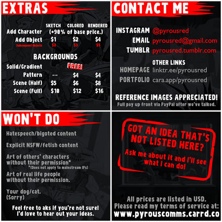 Commission Sheet Part 2